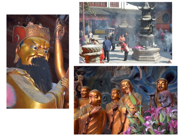 Im Tempel waren wir auch, das war im Jadebuddha Tempel. (Der Buddha kommt beim nächsten Post)