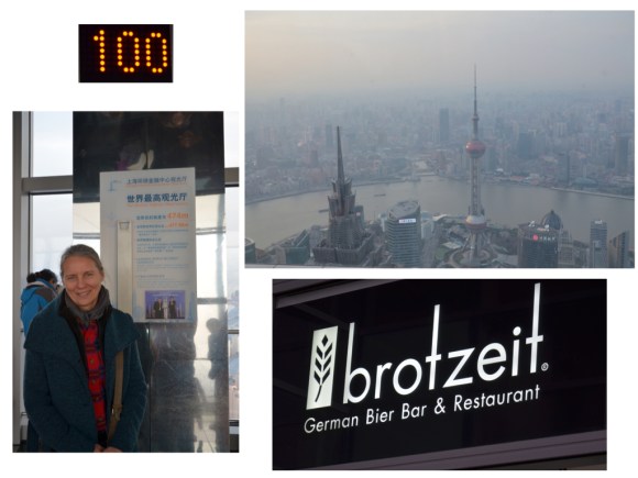 So sieht es von oben aus.