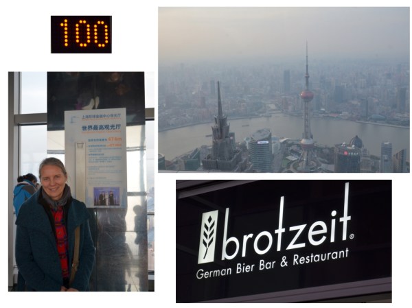 So sieht es von oben aus.