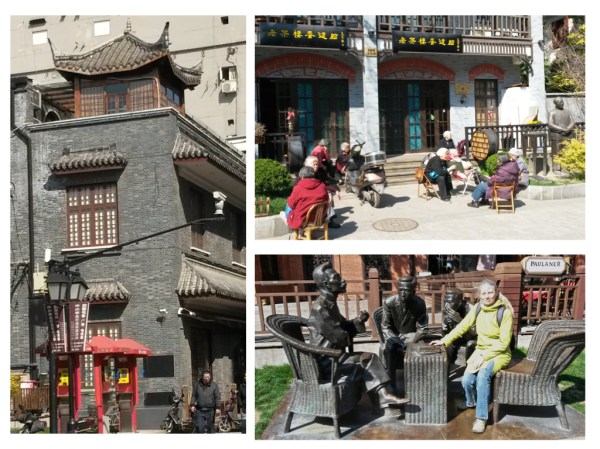 Literaturstrasse, hier wurde chinesische Literaturgeschichte geschrieben, die Dichter sitzen immer noch.