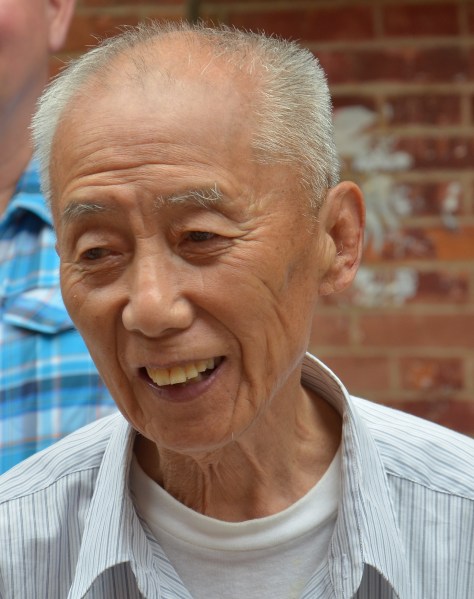 Ein alter Bewohner des Lilong