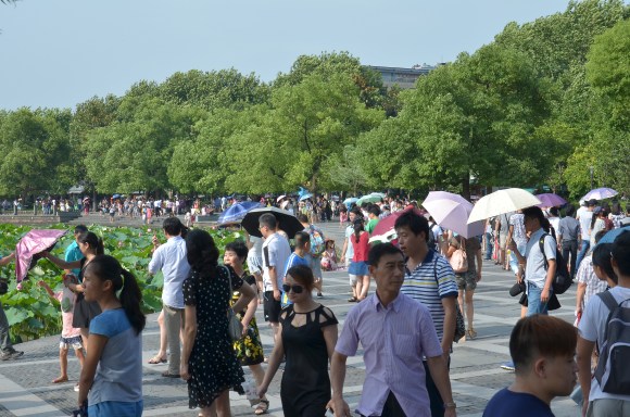 Ein ruhiger Samstagvormittag am See